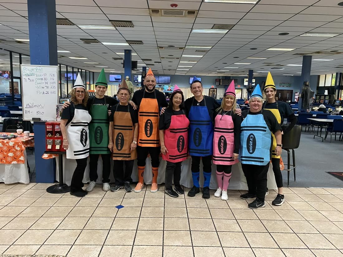 Crayon Day at the hall