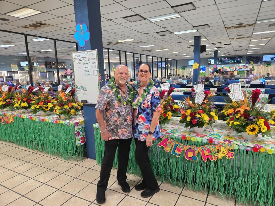 Hawaiian Day at the hall
