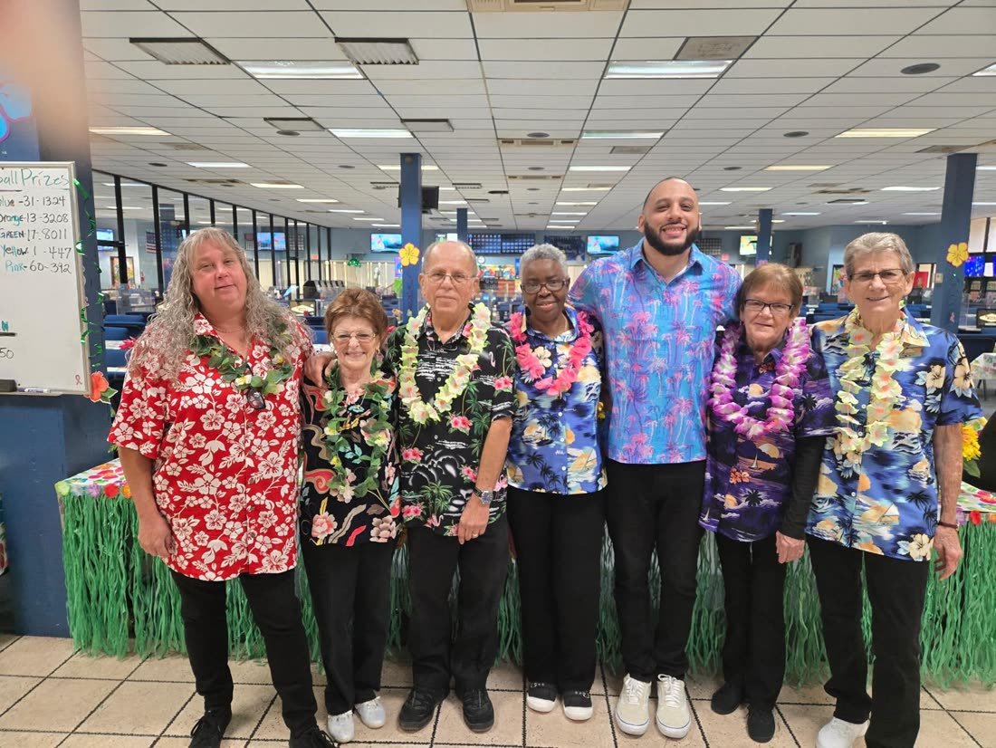 Hawaiian Day at the hall